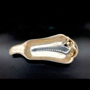 🌸Silver color trinket or candy dish - vintage🌸